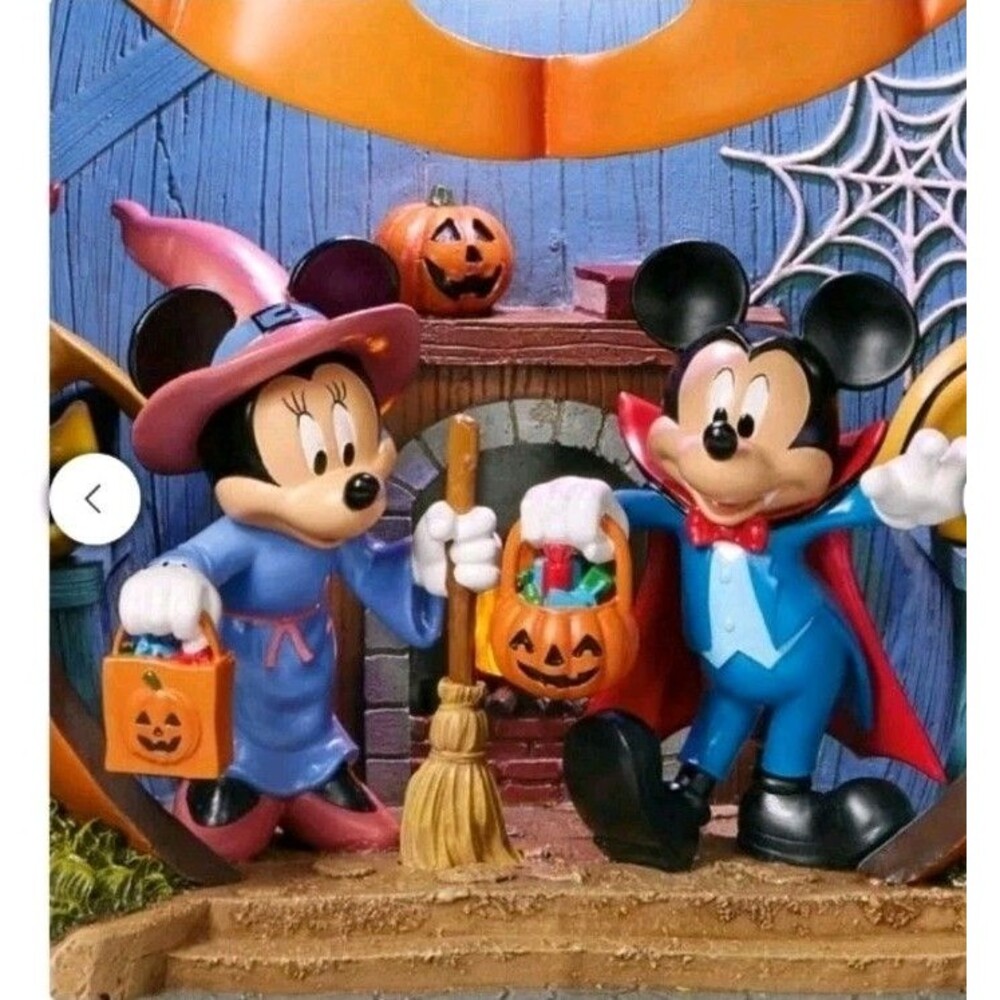 Disney Mickey and Friends Halloween Pumpkin House with Lights and Music - Picture 3 of 6